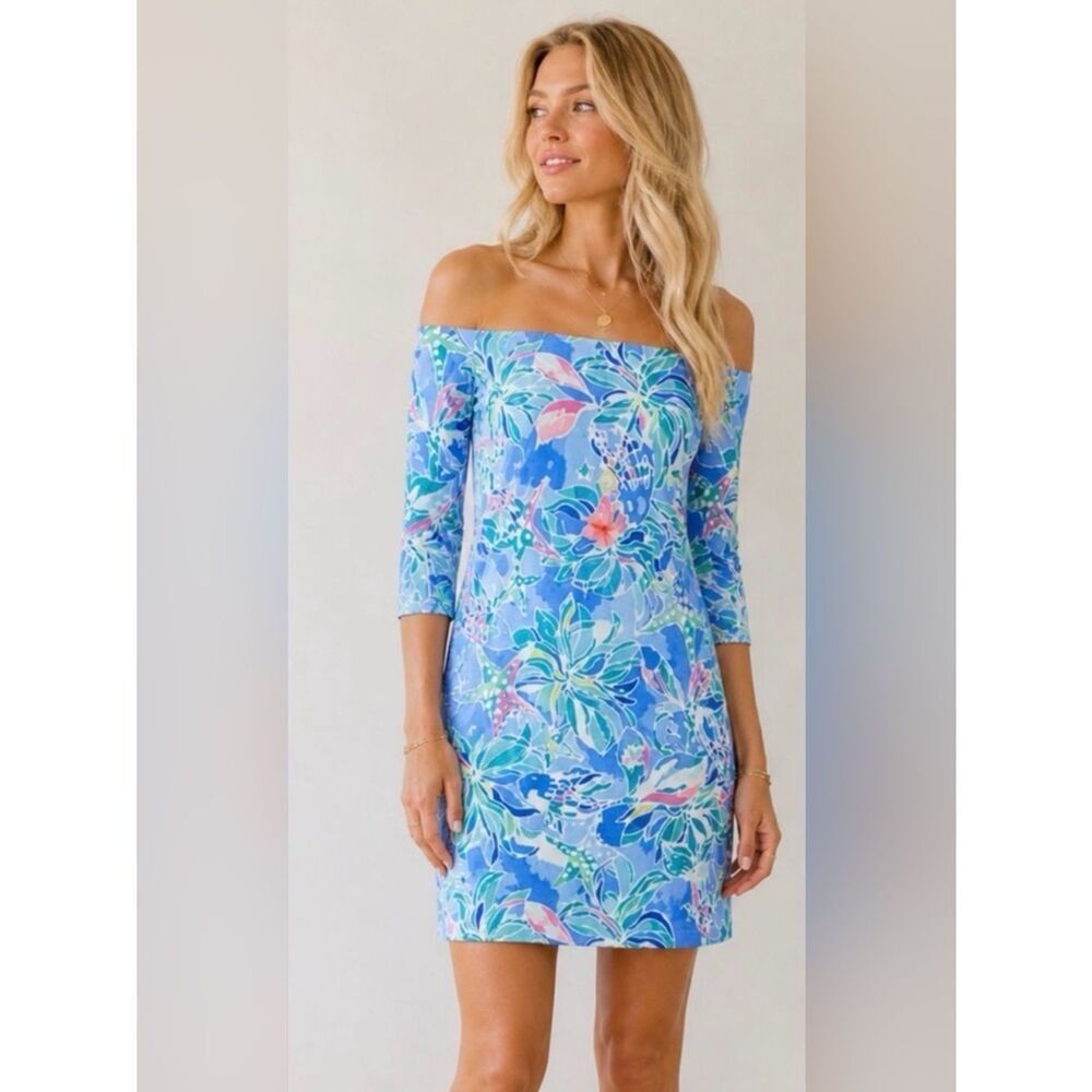NWT Lilly Pulitzer Laurana Off the Shoulder Dress